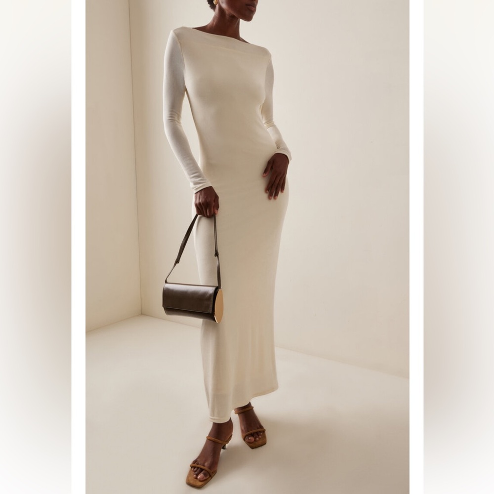 Significant Other Luna Draped Back Dress